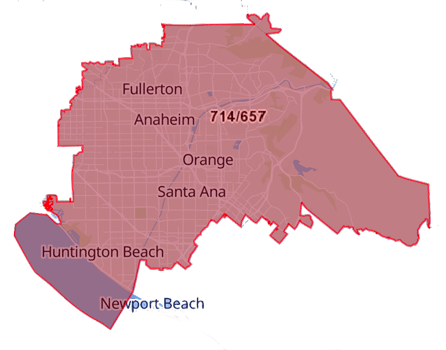 Anaheim Area Code 657, 714 - Local Phone Number | DIDforSale