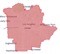 Los-Angeles-city-Area-code-213-323